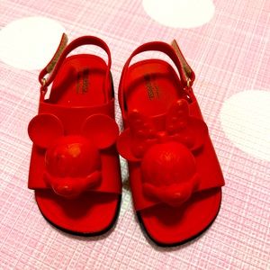Mickey and Minnie Mini Melissa Size 10